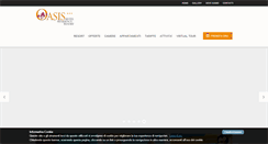 Desktop Screenshot of oasisresort.it